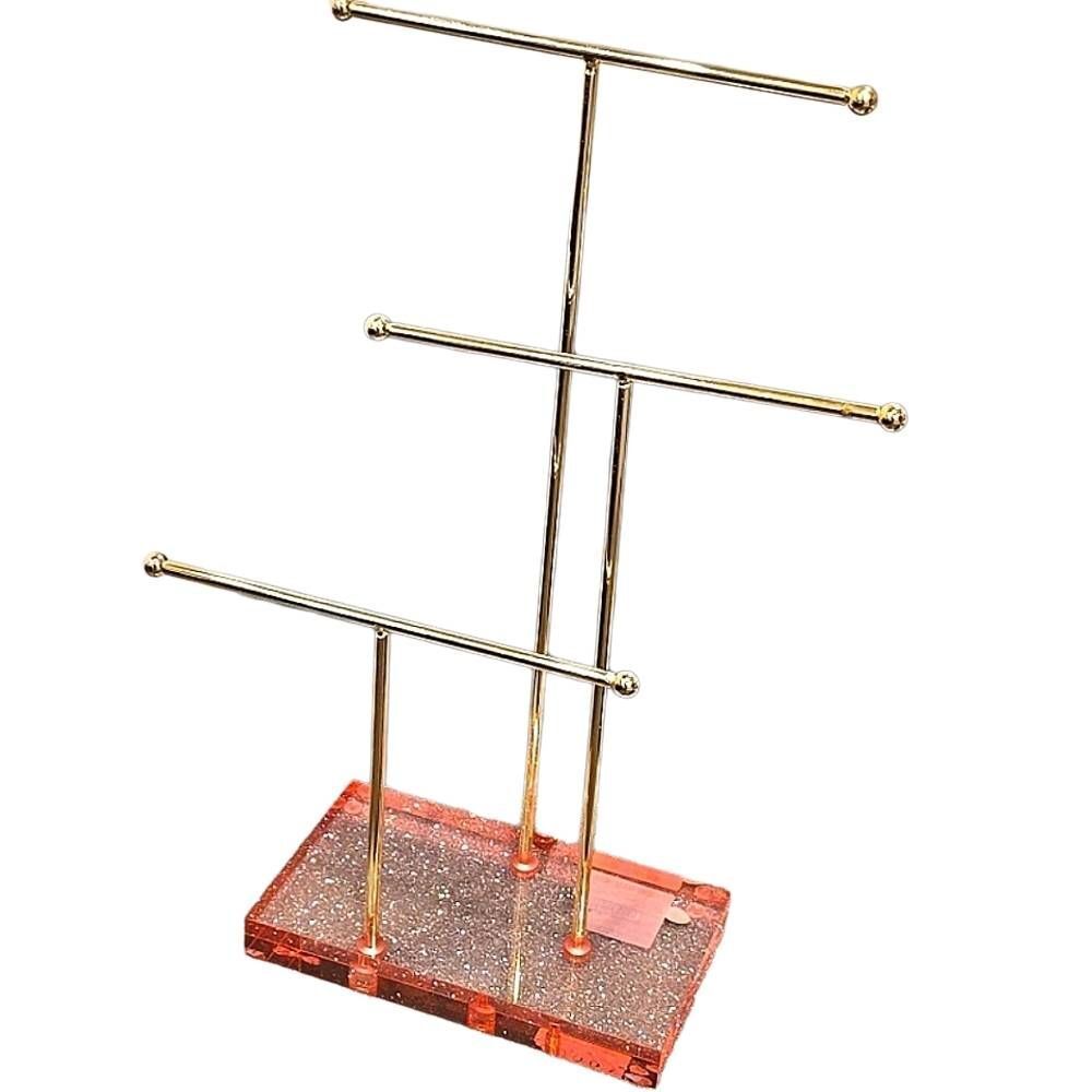 Allure Pink Acrylic Base Jewelry Organizing Stand